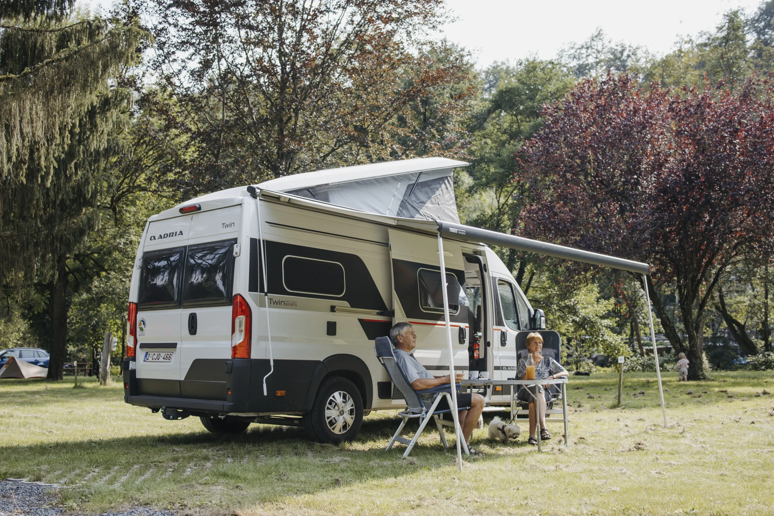 🚐 Aire de camping-car à Comblain-au-Pont : 1 étape nature avec services 24h/24